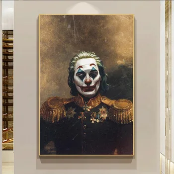 Joker Arte de la Pared de la Lona de Pintura de Carteles Imprime HD Cómic de la Película De 2019 Joker Imagen para la Sala de estar Decoración para el Hogar
