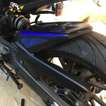 Para el año 2013 Yamaha FZ07 MT07 MT FZ 07 FZ-07 MT-07 Azul Negro de la Motocicleta Guardabarros Trasero Guardabarros Neumático Hugger Plástico ABS
