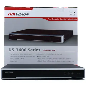 Hikvision de 8 megapíxeles de Cámara IP DS-2CD2385FWD-I & 8CH 4K POE NVR Kit de Sistema de Seguridad CCTV Domo al aire libre de la Visión Nocturna del IR de la Vigilancia de Conjunto