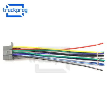 15-005 norma ISO Arnés de Cable para PANASONIC Audio del Coche de la INSTALACIÓN (Potencia y Altavoces) Conector del Adaptador de Coche Adaptador de Enchufe