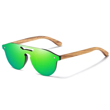 GM Polarizada Cebra de Madera Gafas de sol de los Hombres de la Plaza de las Mujeres Gafas de Sol UV400 Oculos Gafas Oculos de sol masculino