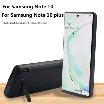 Para Samsung Galaxy Note10 Nota 10 Plus caja de la Batería 5000/6000mAh Copia de seguridad Externa Cargador de Batería Caso Para Samsung Note10 Note10+