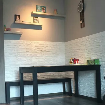 3D Paneles de Pared de la Sala 3D de Ladrillo en la Pared de Piedra Papeles para la Habitación de los Niños Dormitorio Decoración para el Hogar en 3D Impermeable autoadhesiva de papel Tapiz