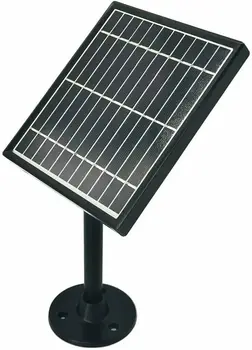 Panel Solar para el Anillo de Vídeo Timbre de la puerta 2, 3,5 W de Salida, 360 de la Aleación de Aluminio del Soporte de