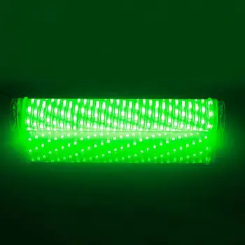 La caza de Atraer Peces Sumergible 12V LED sumergidas de Pesca Verde la Luz de la Lámpara Shad Abordar Calamar CC de Agua