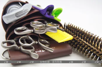 Multi-función de peluquería tijeras especiales estilista del pelo peine mascota de la herramienta eléctrica de pelo clipper paquete