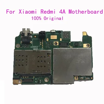 Global Firmware Original de la Junta directiva Para el Xiaomi Redmi 4A de la Placa base 16GB de conjuntos de chips de Circuito Flex Cable Electrónico Soporte Multi Idioma
