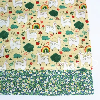 Nueva Serie Navideña algodón tela impresa de coser para el hogar ropa de cama de Kinder Juguetes DIY manual de trabajo de tela tissus tecidos