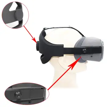 Cómoda Correa Ajustable Para Oculus VR Quest Auricular AR Gafas Ajustable con Almohadilla de Espuma Sin la Presión de Alivio de Accesorios