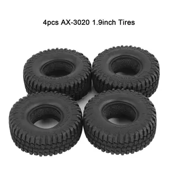 4Pcs AUSTAR 3020 RC Neumáticos de Coche de 1,9 pulgadas con Neumáticos de Caucho Neumático para RC4WD D90 CC01 1/10 RC Rock Crawler Escalada Neumático de Automóvil 2018 Nuevo