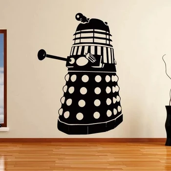 Vinilo Diseño de Arte de Decoración para el Hogar Médico Que Dalek etiqueta Engomada de la Pared de la Moda Dormitorio Moderno Adorno XL48