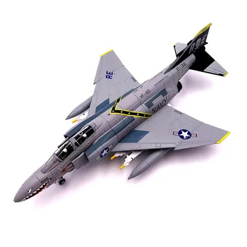 1:100 Escala 1/100 NOS F-4 Phantom ii VF-84 Luchador Diecast Metal Avión Avión Avión Modelo de Juguete