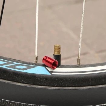 50pcs GUB Schrader de la Bicicleta de la Tapa de la Válvula de la Aleación de Aluminio de Bicicletas Cubierta de la rueda de Protector Portátil Impermeable de la Bicicleta Elementos