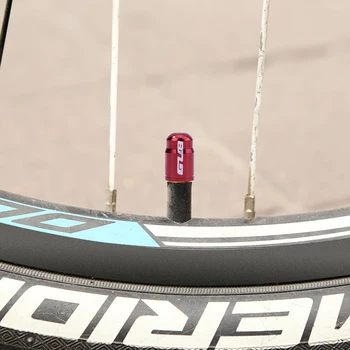 50pcs GUB Schrader de la Bicicleta de la Tapa de la Válvula de la Aleación de Aluminio de Bicicletas Cubierta de la rueda de Protector Portátil Impermeable de la Bicicleta Elementos