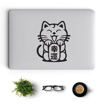 Gato de la suerte Maneki Neko Laptop Pegatina para el Macbook Calcomanía Pro 16 de Aire Retina 11 12 13 14 15 pulgadas Libro de Mac Portátil Piel Pegatina