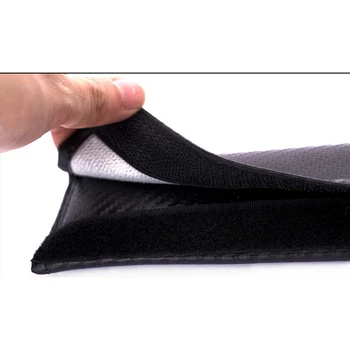 2pcs de la PU de la Moda de Asiento de Coche Cubierta de la Correa de Asiento de Coche del cinturón de hombro Almohadillas para Hyundai Lugar