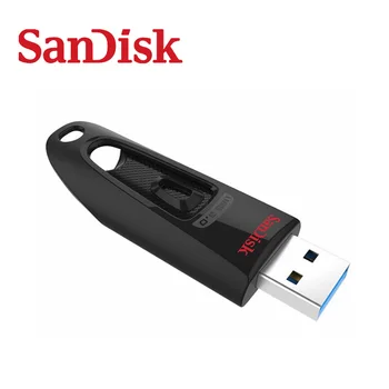 SanDisk CZ48 USB 3.0 Flash Drive de Disco de 128 gb 64 GB 32 GB 16 GB Pen Drive Pequeño Pendrive Palillo de la Memoria del Dispositivo de Almacenamiento Flash drive