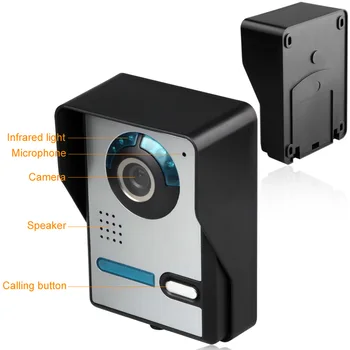 SmartYIBA Wifi Smart Visual Intercomunicador IR-CUT HD de la Cámara IP de Portero de Noche Ver el Video Timbre Anillo de Video Teléfono de la Puerta Timbre de la puerta de kits