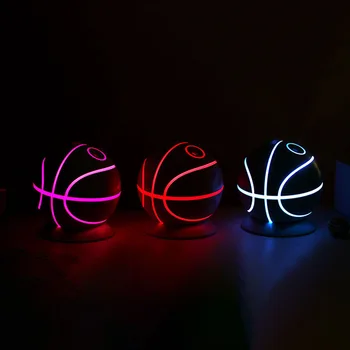 Baloncesto Humidificador de Aire Mejor Regalo para Hombre Chico con 7colors Cambio de Luz de Noche LED de Ultrasonidos Aceite Esencial Difusor de Aroma