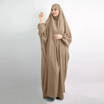 Eid Mubarak Kaftan Dubai Abaya Oración Musulmana Vestido de Turquía Vestidos de Abayas Para las Mujeres Traje Musulman De Modo Vetement Chilaba femme