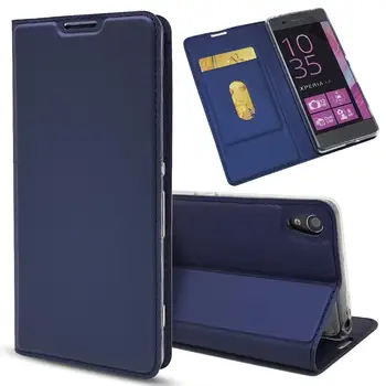 XA Magnético de Cuero de la PU de los casos Estuche Para Sony Xperia XA X UNA Tapa Flip capa De Sony XA xa1 F3111 F3112 F3113 F3115 F3116 Coque bolsa