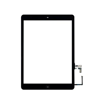 Para el iPad Air 1 Digitalizador de Pantalla Táctil de la parte Superior Exterior del Panel de Vidrio Repait Piezas Para ipad 5