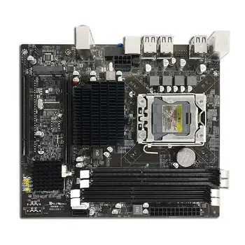 X58 Versión de Lujo de la Placa madre Placa base 1366Pin ECC Quad-Core Hexa-Core de intel X58 Para ICH10 Chipset