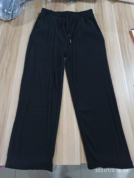 IEFB /ropa para hombre plisado pantalones pantalones casuales para hombres 2021 primavera nuevo estilo coreano de moda suelta recta pantalones de piernas amplia 9Y3458