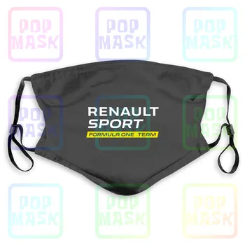 Contra la Contaminación de la Máscara de Renault Sport F1 Team Logo de Carreras Reemplazable por el Filtro Anti-PM2.5