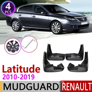 Mudflap para Renault Latitude 2010~2019 Safrane Samsung SM5 Guardabarros guardabarros Aleta de Salpicaduras de Aletas Guardabarros Accesorios 2011 2012