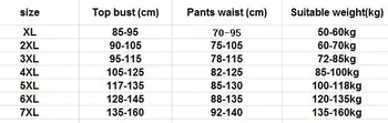 Los hombres de gran tamaño de calzoncillos Largos de más el tamaño de ropa interior térmica sección delgada más el fertilizante XL algodón conjunto de base 7XL 5XL 6XL 3XL 4XL