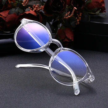 La moda Retro Anti Luz Azul de Gafas de Miopía Gafas de Mujeres miopes Hombres Cortos de vista Gafas -1 -1.5 -2 -2.5 -3 -3.5 -4 L3