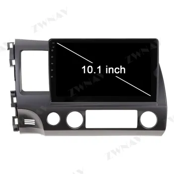 4+64 G de la pantalla táctil Android 10.0 Multimedia del Coche reproductor de DVD Para Honda Civic 2006 2007-2012 de audio radio estéreo GPS navi jefe de la unidad de