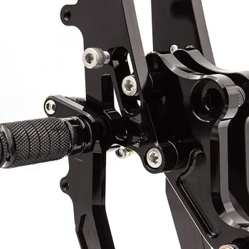 Cambio rápido Rearset Para Honda MSX125 MSX 125 Grom 2016-2020 Ajustable de la Motocicleta Rearsets Footpeg Reposapiés Trasero Conjunto del Pedal