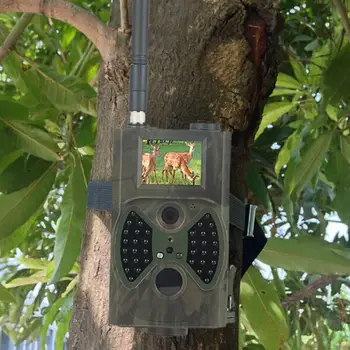 2020 HC330M Rastro de la Caza de la Cámara de Fotos de 12 mp de Trampas SMTP MMS GSM 1080P Visión Nocturna de la Fauna silvestre Inalámbrico de Cámaras de Vigilancia