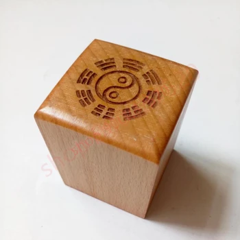 Longhushan Taoísta de herramientas mágicas, Taoísta suministros, sello, Xianjia edicto - oro, madera, agua, fuego y tierra sello