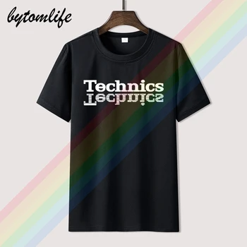 Technics Camiseta Dj 1200 Tocadiscos de Música House Techno Electrónica Hip Hop de Nueva Caliente de Verano de la Camiseta DE los Hombres de la Moda