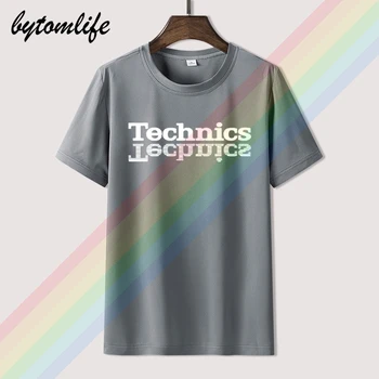 Technics Camiseta Dj 1200 Tocadiscos de Música House Techno Electrónica Hip Hop de Nueva Caliente de Verano de la Camiseta DE los Hombres de la Moda