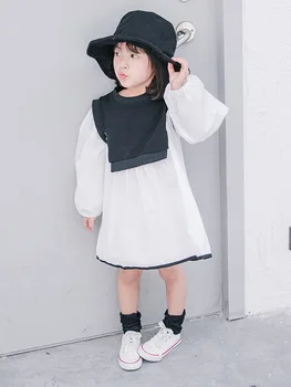 Mihkalev de niños de manga larga vestidos para niñas ropa 2020 primavera niña de princesa vestido de fiesta infantil tutu vestidos de traje