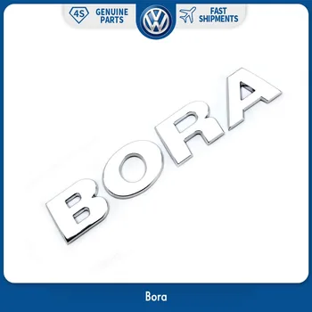 Cromo del OEM Tapa de la Cajuela Bora Letra de Calcas Emblema de la Insignia de la etiqueta Engomada para VW Volkswgen Bora