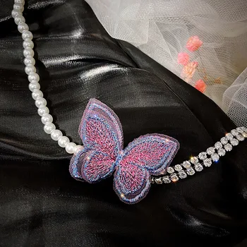 Zeojrlly Mujeres Gargantillas Collares de Moda Simulada-perla Perfectamente la Parte Nueva de la Moda Femenina Elegante Simple Jewelryfor Niña Partido