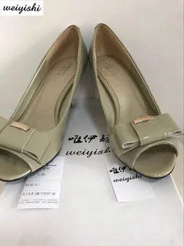 2018 mujeres nuevos zapatos de moda. señora, zapatos, weiyishi marca 037