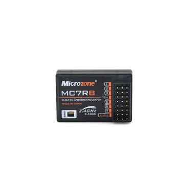 MicroZone MC6RE MC7RB MC6RE MIni Receptor de 6 CANALES para MicroZone MC6C 2.4 G 6CH controlador transmisor para Avión RC Drone