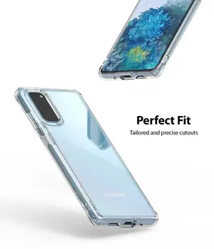 Ringke Fusión de la caja del Teléfono Para Samsung Galaxy S20 S20 Más S20 Ultra funda de Silicona Flexible de TPU Transparente Duro de la PC de la Cubierta Posterior