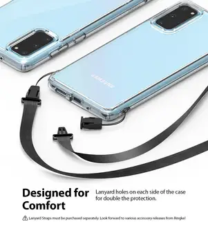 Ringke Fusión de la caja del Teléfono Para Samsung Galaxy S20 S20 Más S20 Ultra funda de Silicona Flexible de TPU Transparente Duro de la PC de la Cubierta Posterior