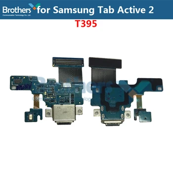 Original Para Samsung Galaxy Tab Active 2 T395 USB estación de Carga de Puerto Flex Cable para Samsung T395 de Carga del Conector del Flex Cable de la parte Superior