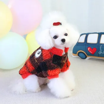 Mascota Caliente De Cachemira Ropa Suave, Cómodo De Moda Suéter De Medio Pequeño Perro Lindo De La Ropa De La Temporada Otoño-Invierno