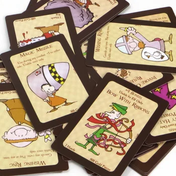 Munchkin de la tarjeta de juego de la versión básica de apuñalar a los monstruos de robar el tesoro para 3-6 jugadores de la familia de juegos de la fiesta de regalos