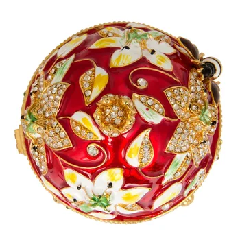 FLETCHER Marca de Material de Metal Precioso de Colores Brillantes Faberge de Huevo para la Decoración del Hogar