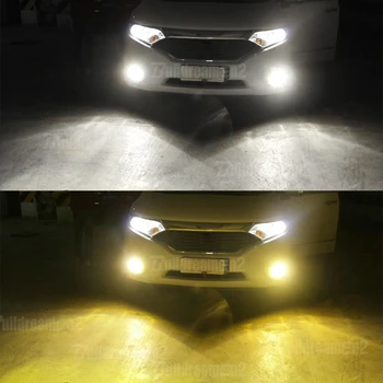 LED Luz de Niebla Para Toyota Prius, Corolla Verso de la Land Cruiser Prado Avensis Allion Aygo Estima Coche de Parachoques Delantero de la Niebla de la Lámpara DRL 12V